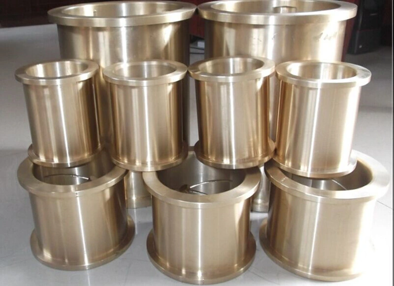 Customized Bronze/Brass/Copper Alloy Centrifugal Casting Bushing with Oil Groove