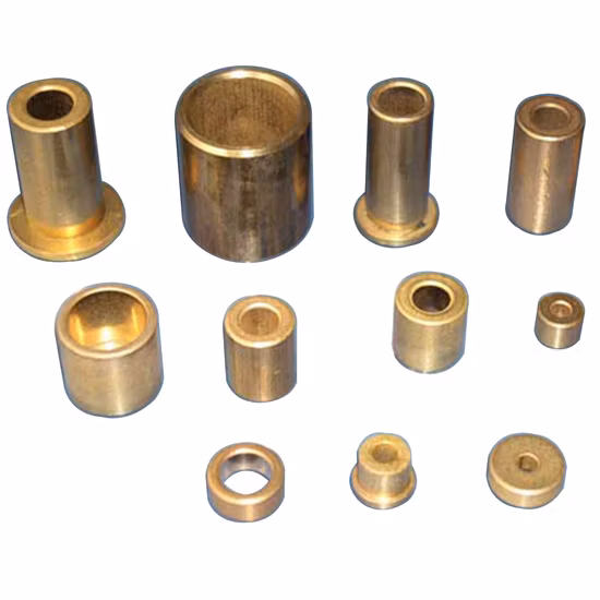 Bucha de rolamento sem óleo em pó de bronze sinterizado